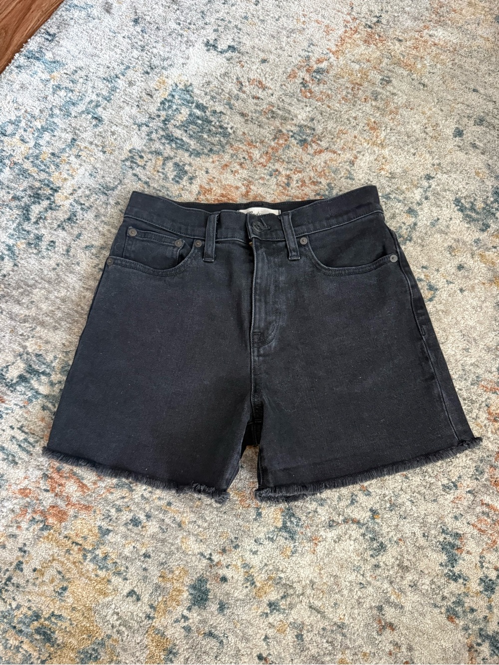 Madewell High Rise Denim Shorts 25